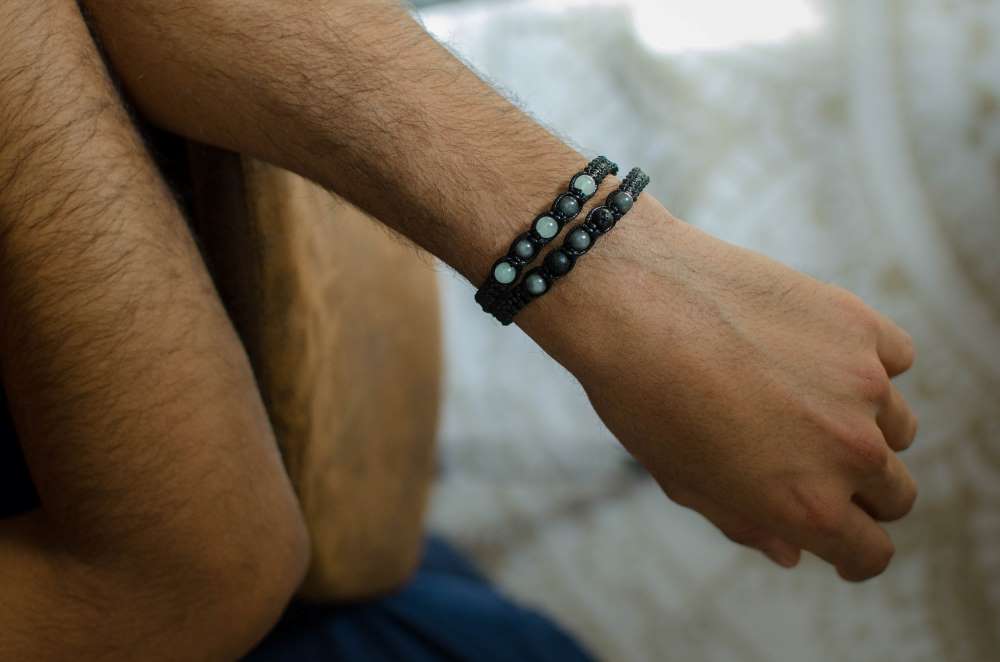 BRACELET PIERRE HOMME