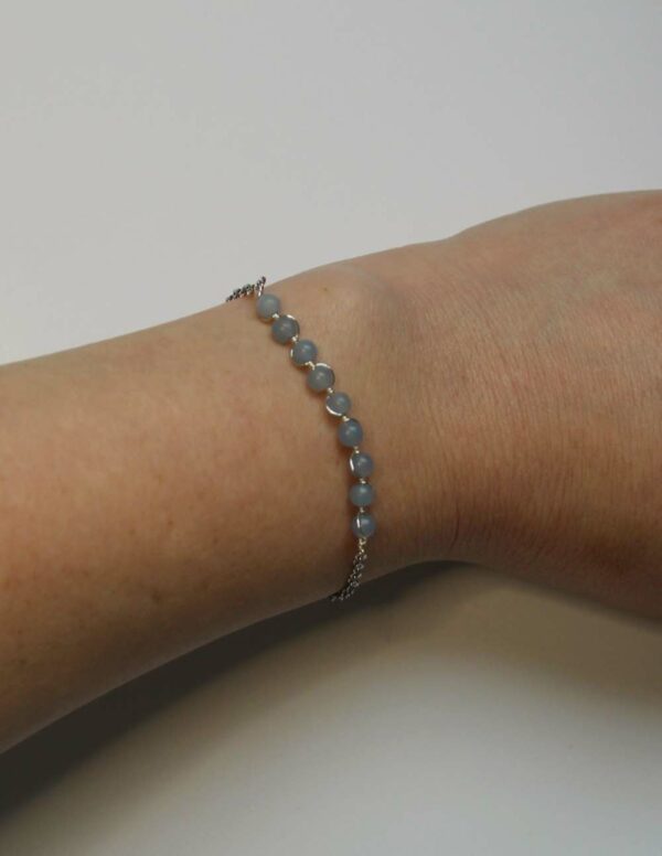 bracelet avec angélite