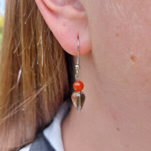 boucles d'oreilles légère et petite