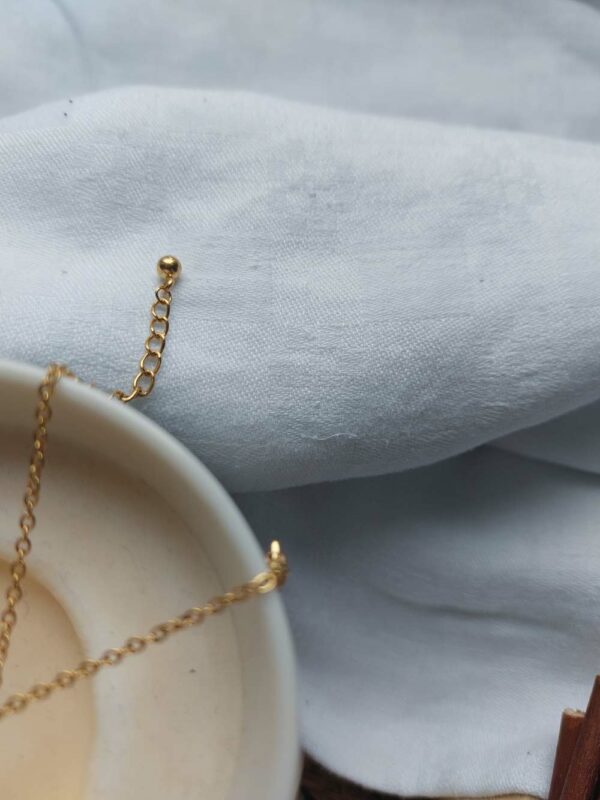 collier ajustable avec chaine de rallonge
