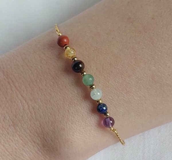 bracelet au 7 chakras