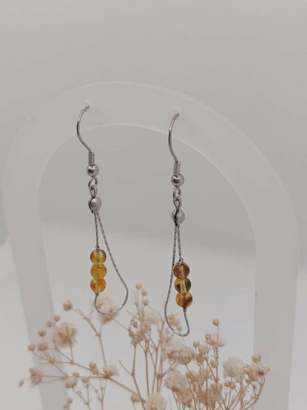 boucles d'oreilles sont très légère