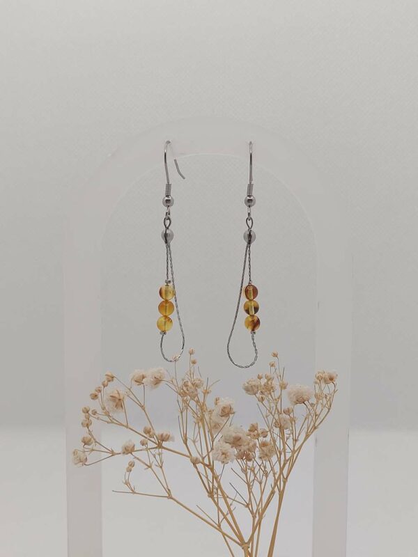 Boucles Pins (argenté) – Image 2