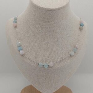 le collier est composé de perle de béryl