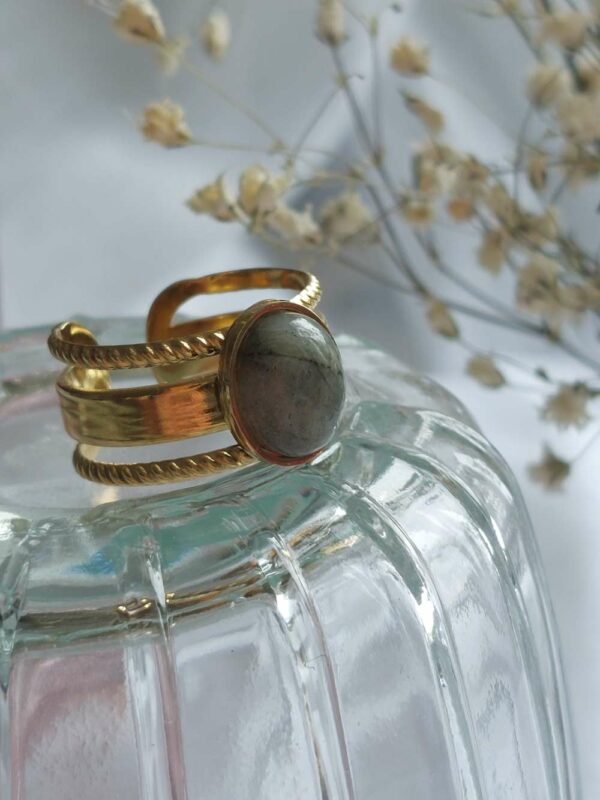 bague en labradorite