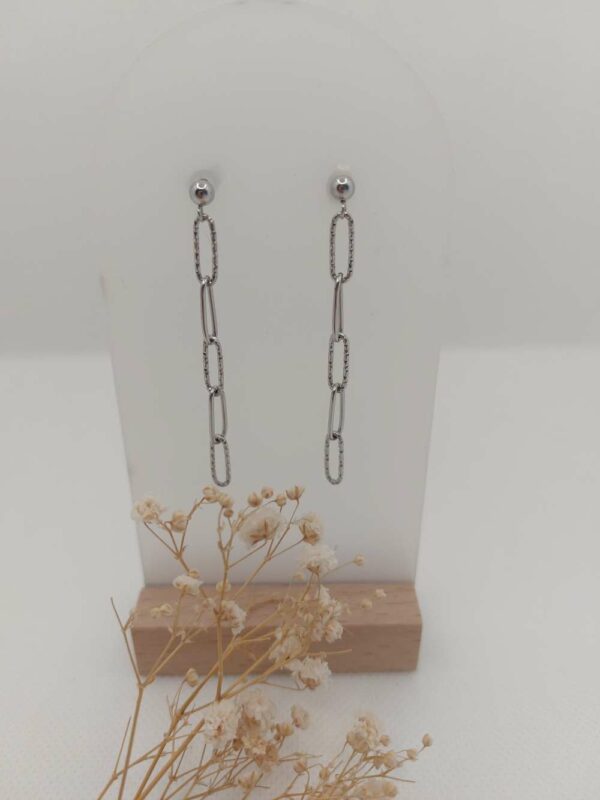 boucles d'oreilles trombones