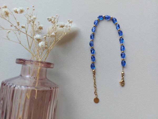 bracelet l'amoureuse en bleu foncé