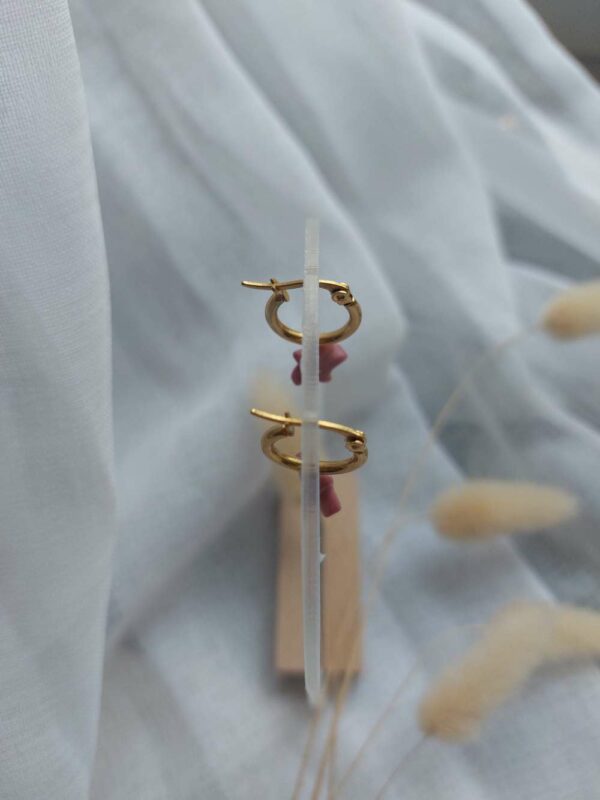 boucles d'oreilles avec attache créole