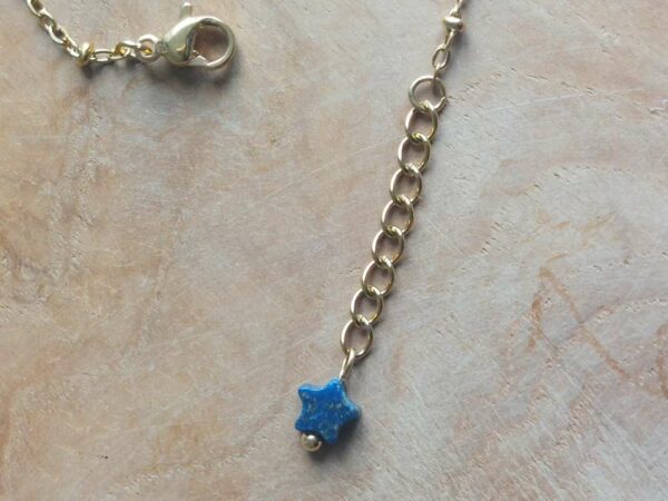 étoile en lapis lazuli