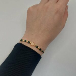 bracelet avec des cœurs