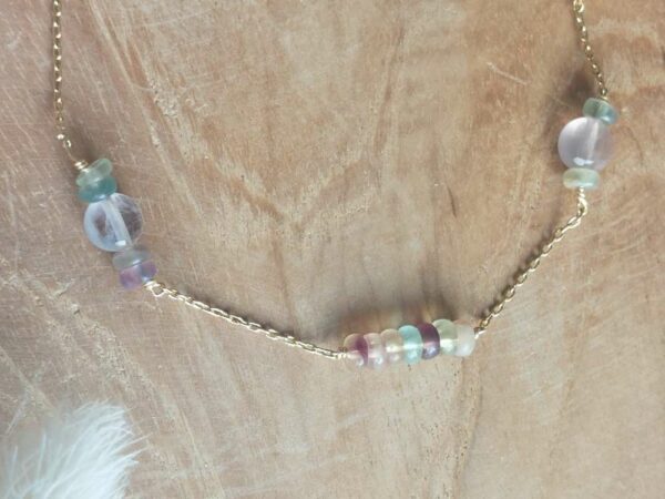 la fluorite est comme un arc en ciel