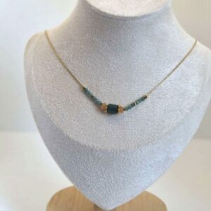 Collier en jade eyt aventurine