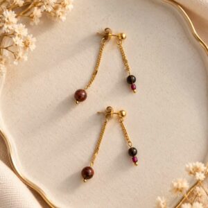 boucles d'oreilles pendantes très légères