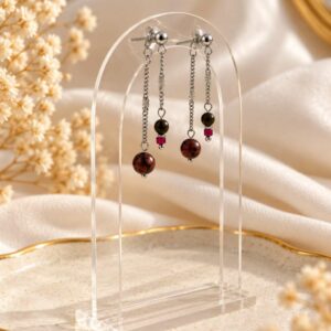 boucles d'oreilles pendantes très originale