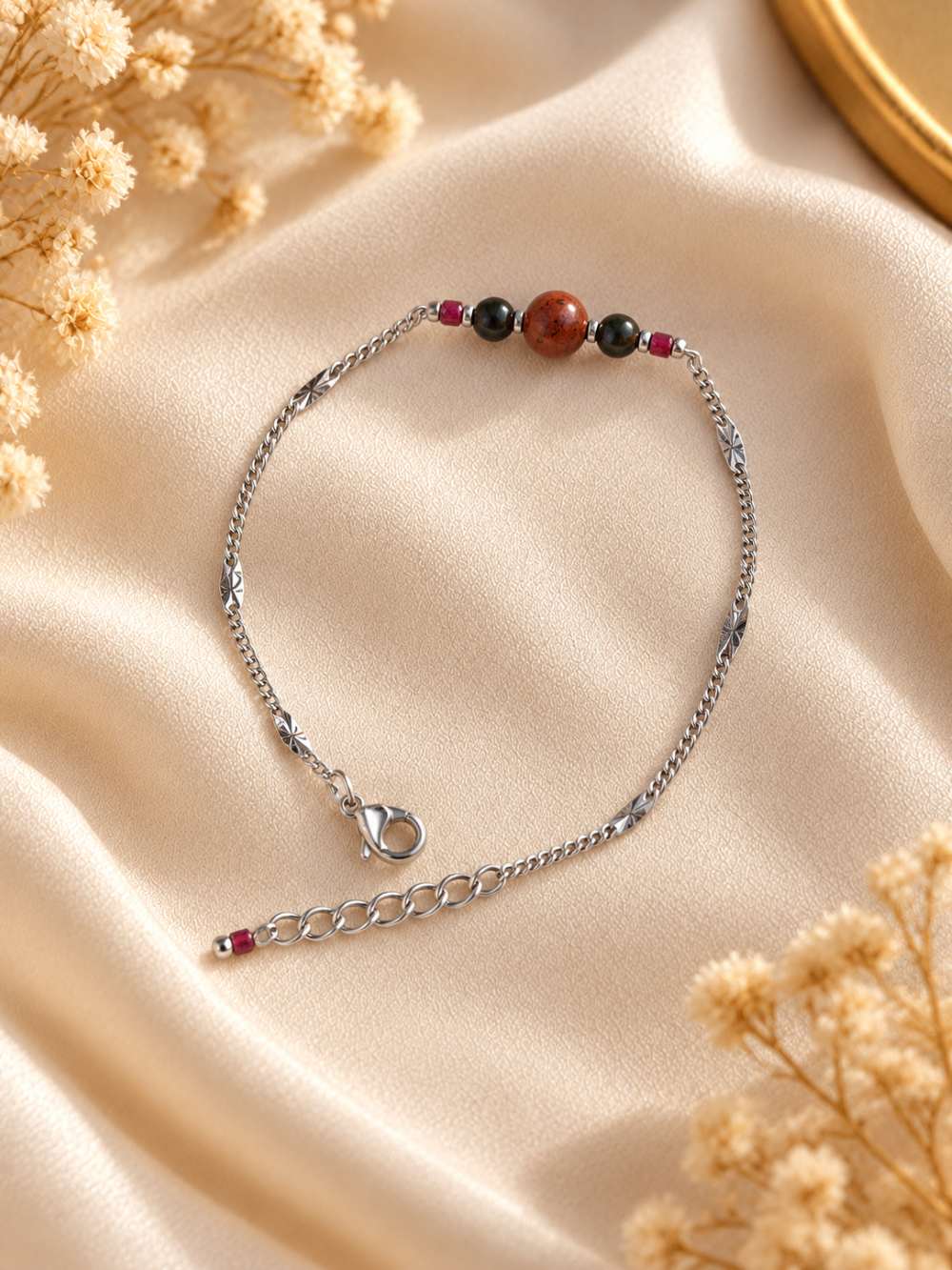 bracelet fantaisie argenté
