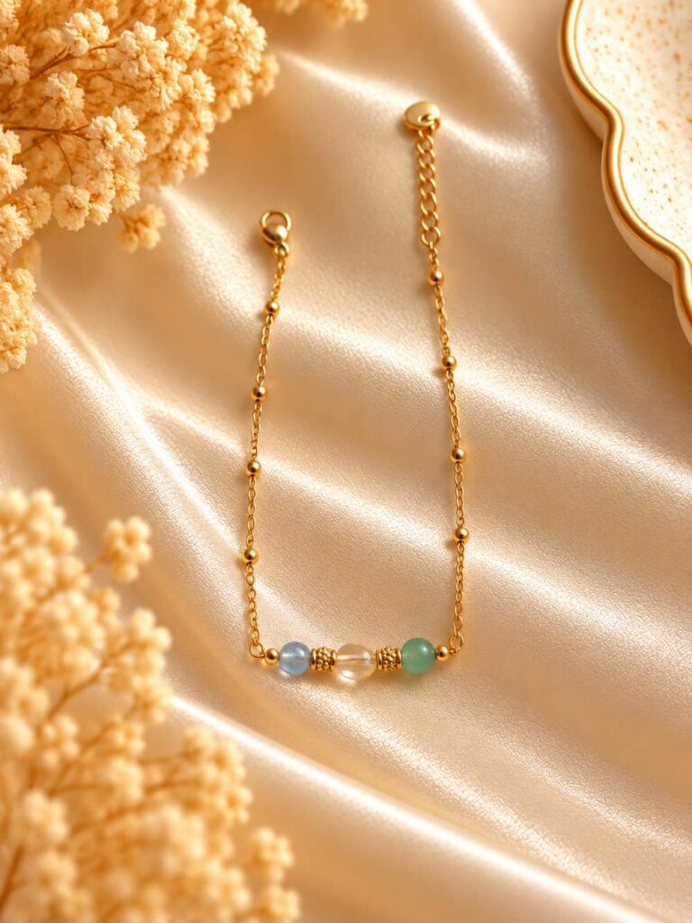 bracelet fin et originale fait main
